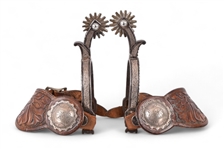 AB Buermann Double Mounted Spurs