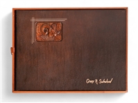 Gary R. Swanson Portfolio With Bronze Inlay