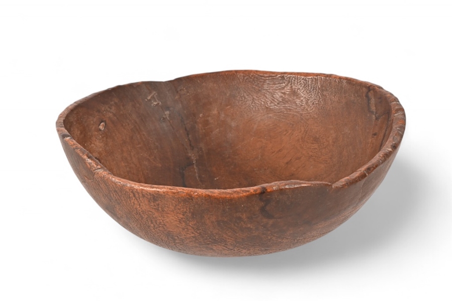 Carved Wood Bowl