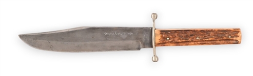 Anton Wingen Jr. Solingen Stag Handle Bowie Knife