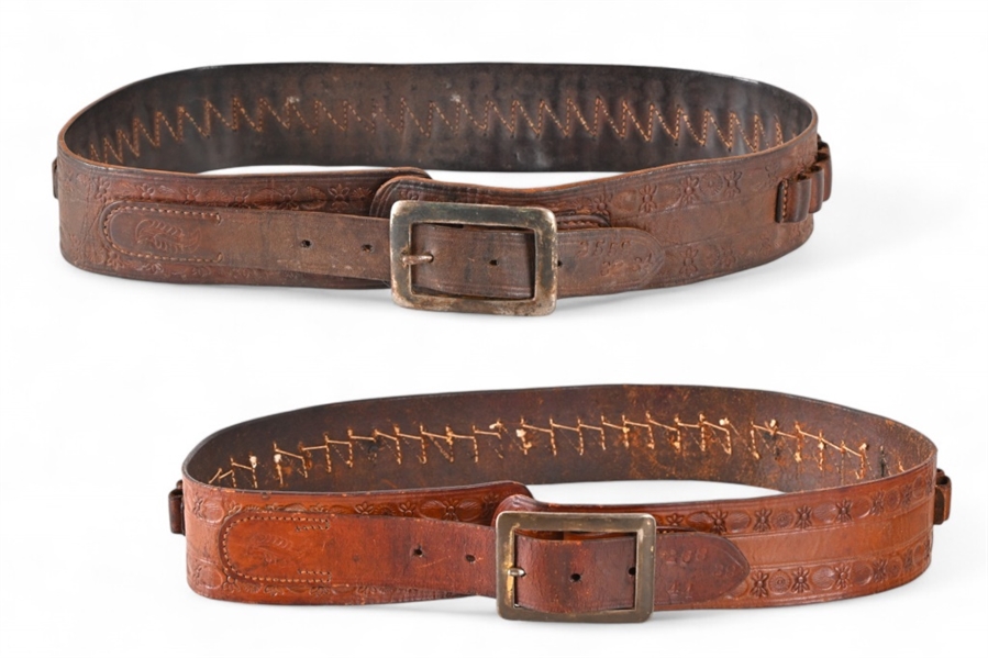 2 Horse & Rider Holster Belts