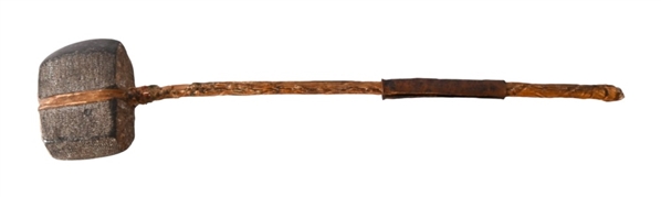 Indian Stone Head War Club