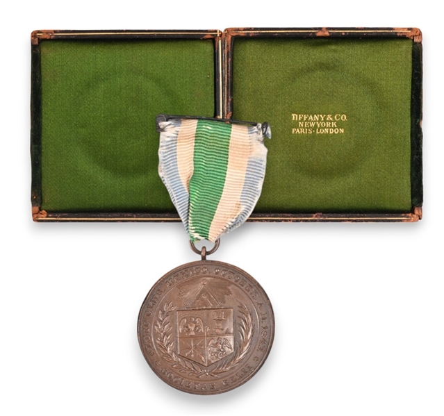 Texas Ranger Col. John C. Hays Tiffany Aztec Medal