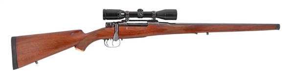 Engraved Mauser Mannlicher Bolt Action Rifle