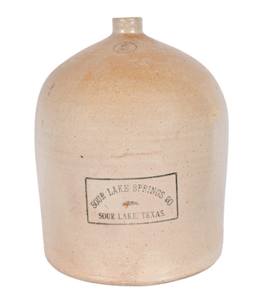 Sour Lake Springs Texas 5 Gallon Jug