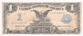 1899 Black Eagle $1 Silver Certificate