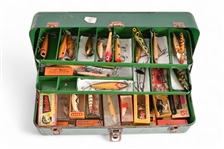 Tackle Box Full Of Vintage Lures