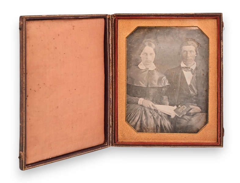 Samuel R. and Sara L. Collins, Daguerreotype Texas