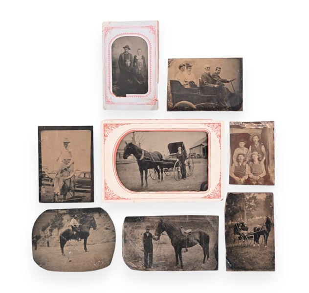 Collection of (8) Daguerreotypes