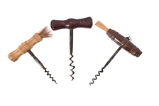 Collection of (3) Antique Cork Screws