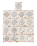 (17) Peace Silver Dollars 1922-1935