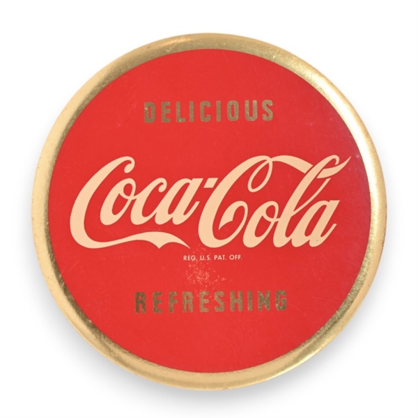 1950s Coca-Cola Celluloid Sign