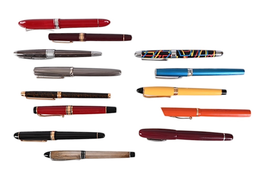 Large Collection of Luxury Fountain & Roller Pens